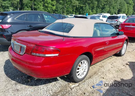 2002 Chrysler Sebring Lxi из США, поврежденный, VIN 1C3EL55R62N186770